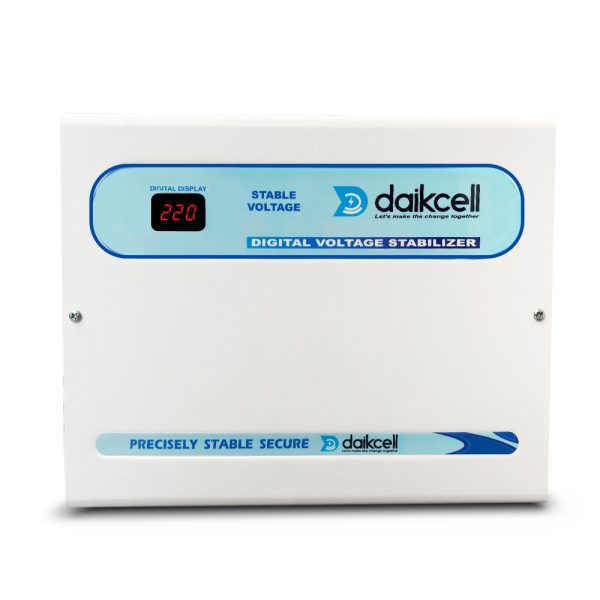daikcell 5000VA 150V-300V Automatic Voltage stabilizer for Washing Machine, Microwave Oven and Treadmill 4000W - 5 Year warrenty DSR035
