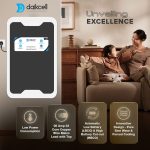 daikcell 2 in 1 Combo inbuilt Lithium-ion Inverter Battery for Home  | Pure Sinewave 1100 VA/12V | 1280 Wh with 13.6 Year Life | Wall-Mountable with 5 Year Replacement Warranty - Li1280 - 1KVA