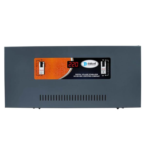 daikcell 20 KVA COPPER 130V-300V Mainline Heavy Duty Voltage Stabilizer For Home 16000W - 80 Amps Load - Single Phase - DSR050